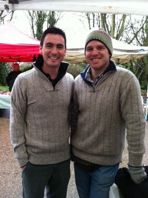 Men's Sweater Alpaca wool zip neck jumper, beige. Warm knit ethical pullover. Small to XXL sizes, fair trade.