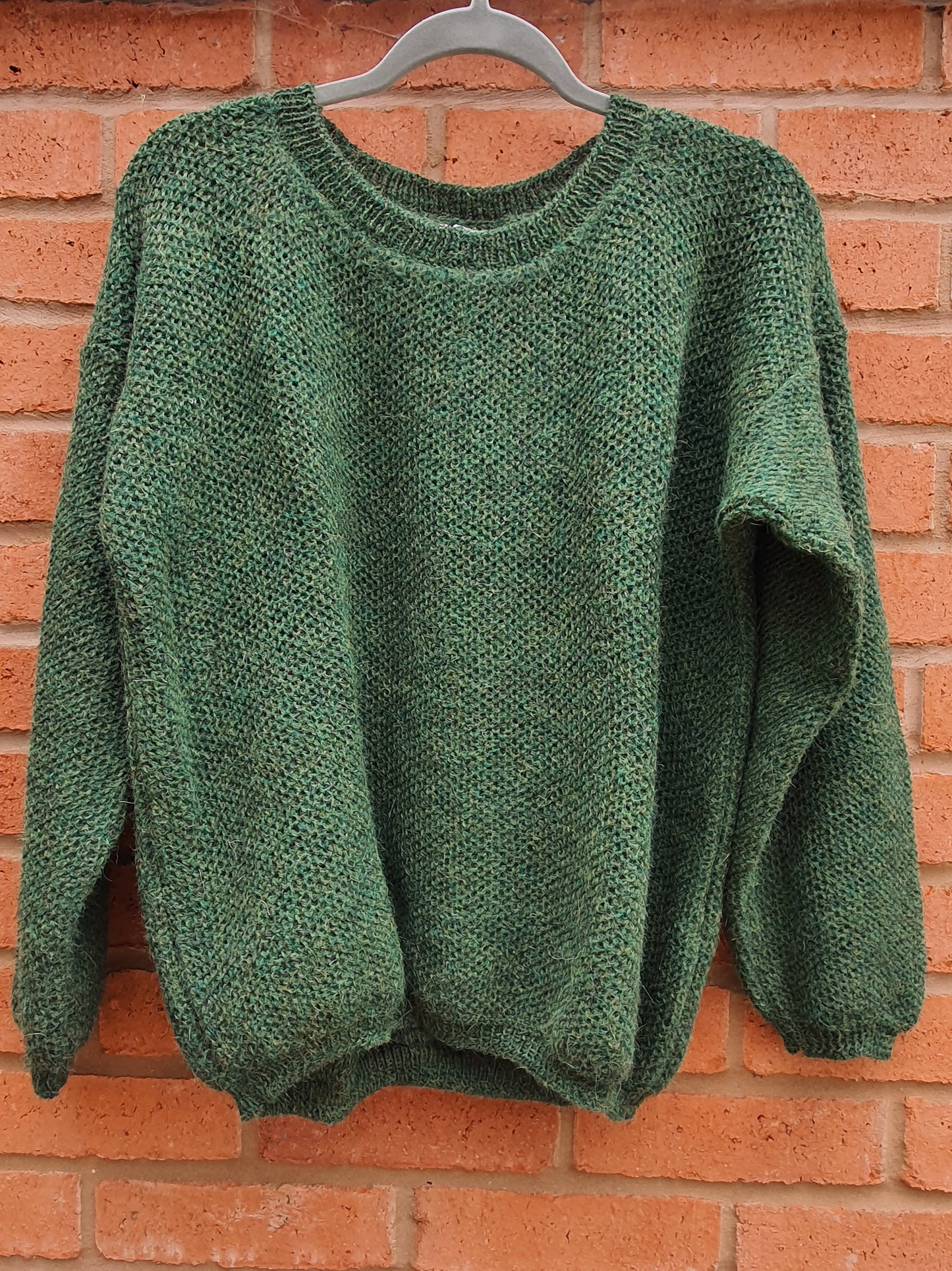 Boxy jumper, chunky knit