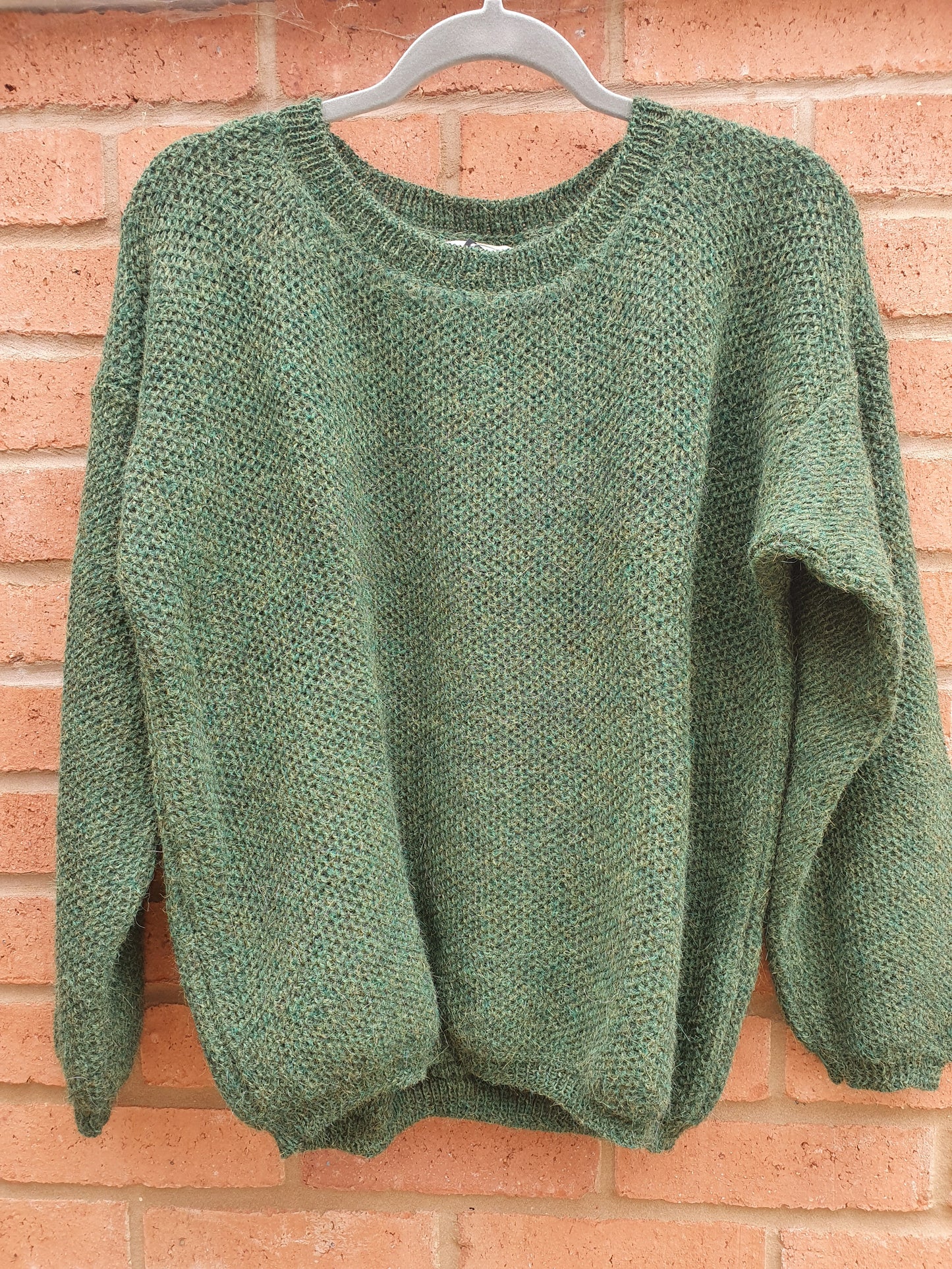 Boxy jumper, chunky knit