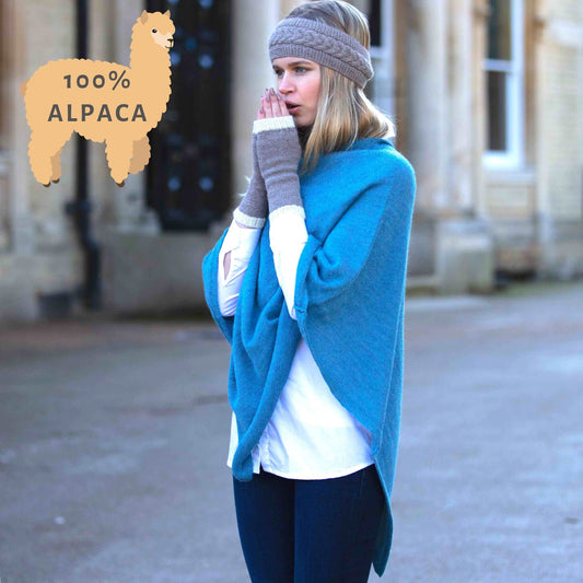 Sky Blue Poncho