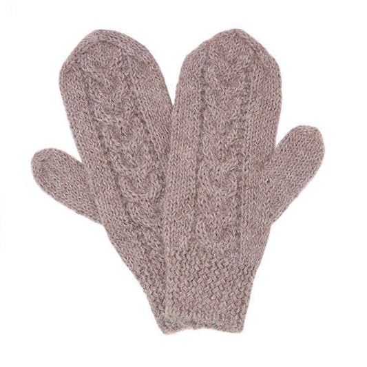 100% Alpaca Mittens, Knitted gloves, Women's mittens, Girl's gloves, Hand Knitted, Ethical, Fair Trade gift