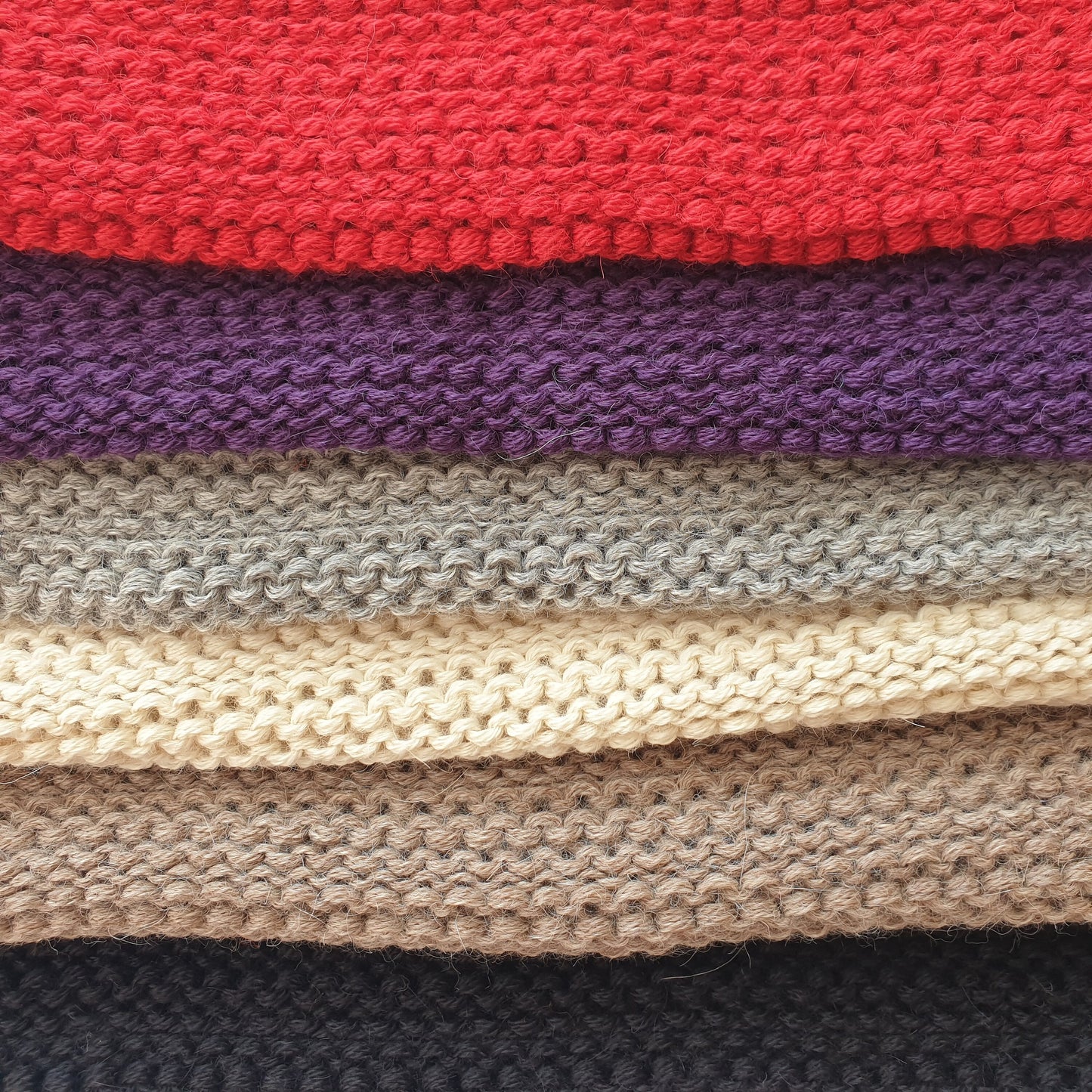 Alpaca knit snood, neckwarmer scarf, 100% baby alpaca, knitted circular mini snood. Fair trade, ethical, eco friendly, plastic free.