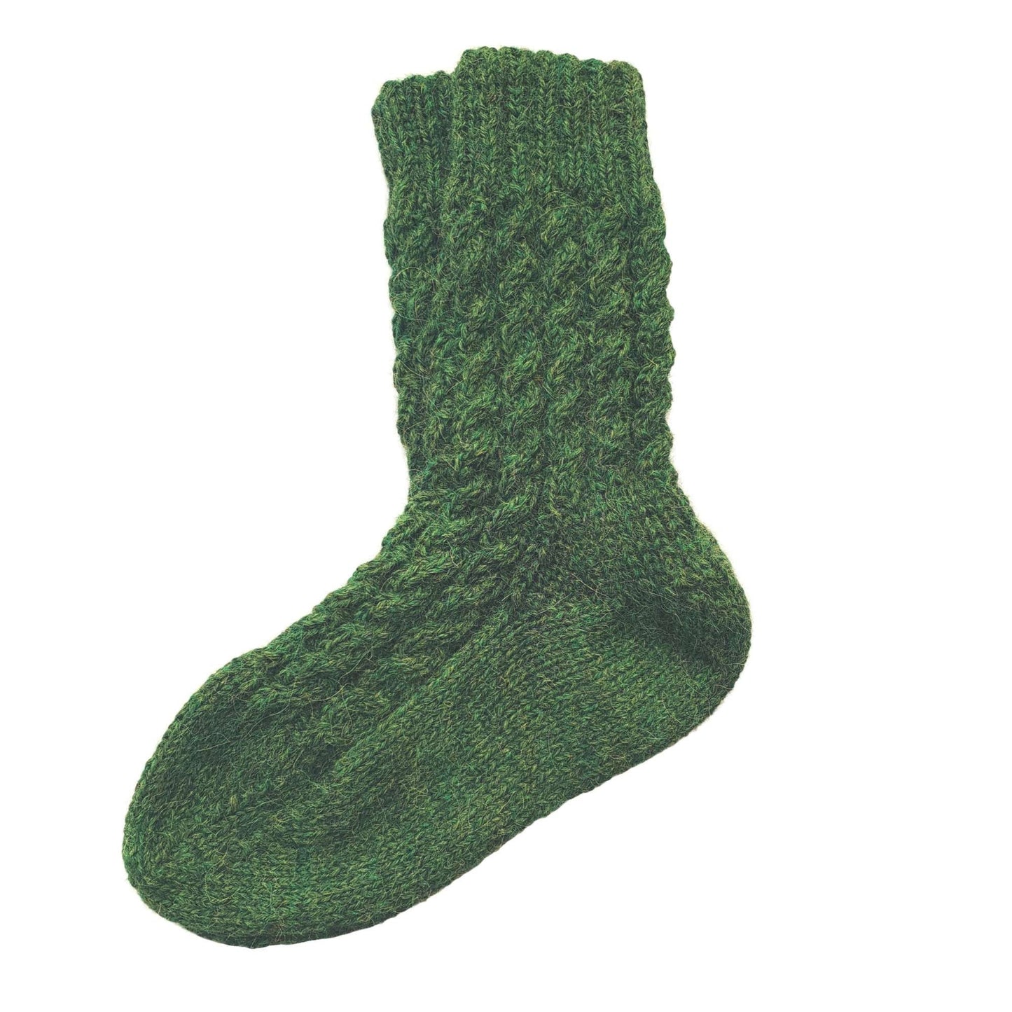 Alpaca Socks Knit Wool, Hand Knitted, 100% Alpaca Winter Socks, Cosy, thick chunky knit. Ethical, fair trade and eco friendly. Plastic free