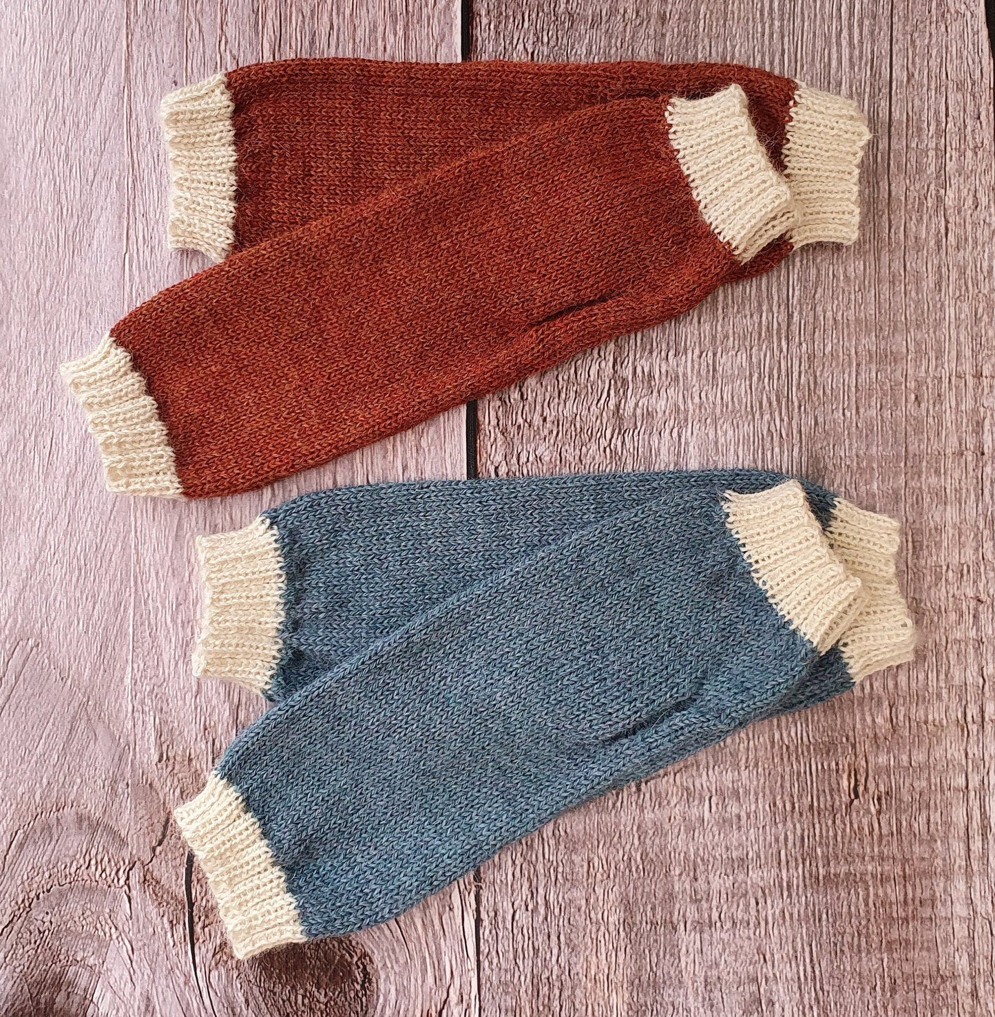 Fingerless Mittens Alpaca wool, Knitted Wrist warmers, Fair trade gloves, eco friendly woollen knit hand warmer natural fibres, plastic free