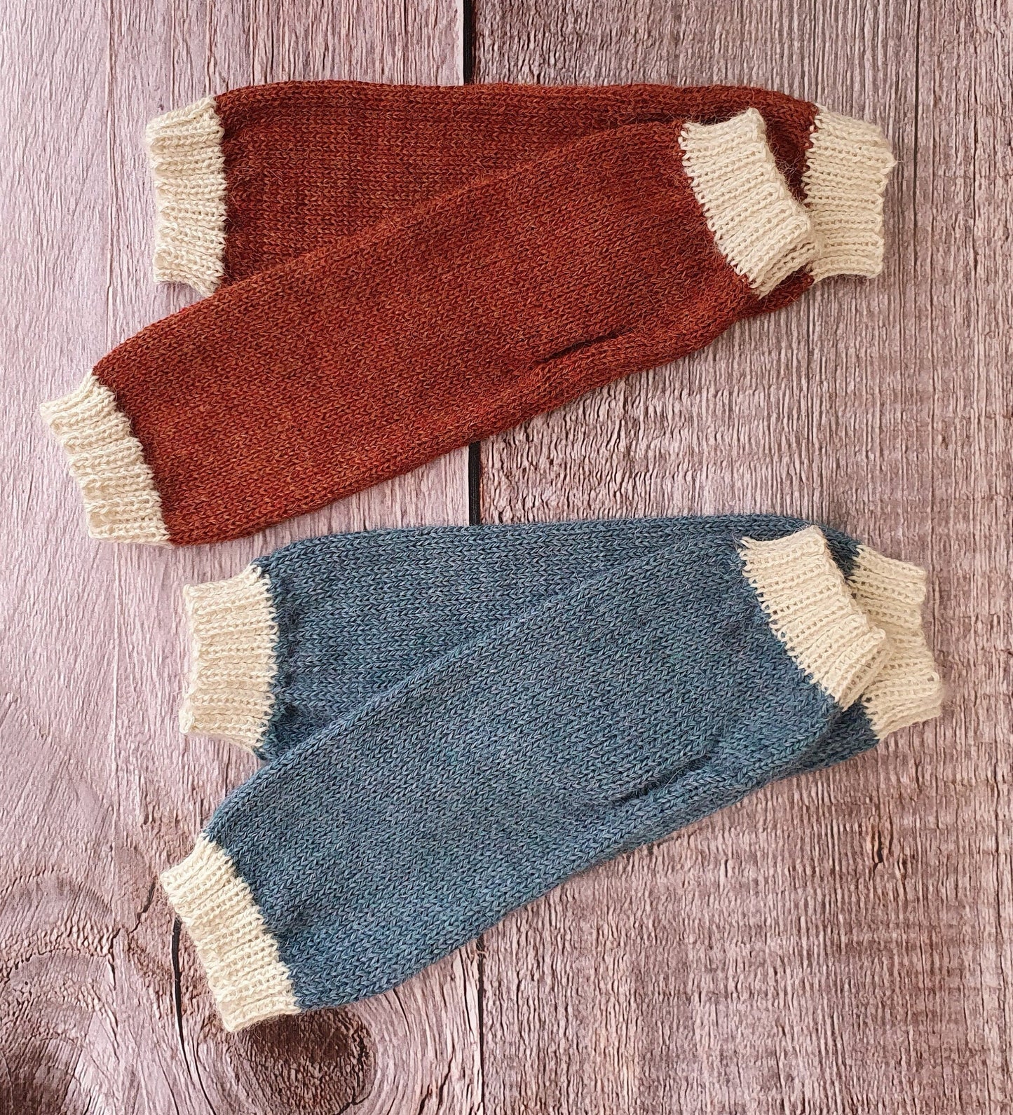 100% Alpaca Fingerless Mittens, Gloves, Wristwarmers, warm wool knit, Fair trade, ethical gift, eco friendly natural fibre, winter woollen