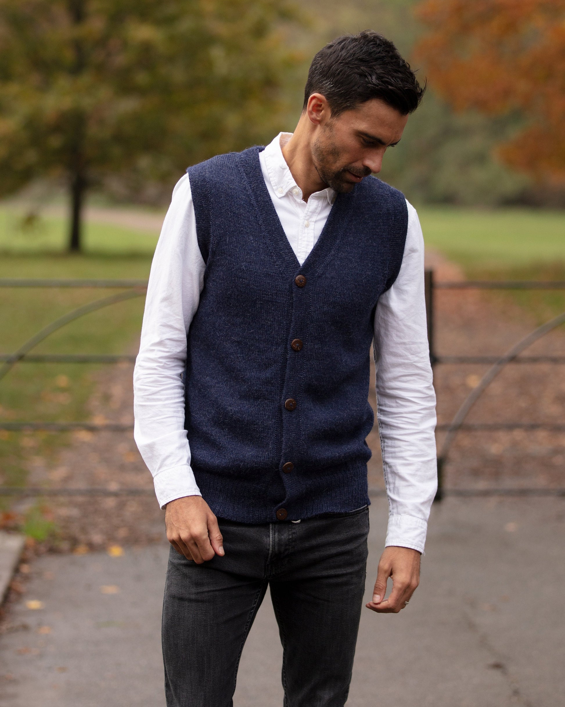Waistcoat, 100% alpaca - Main Image